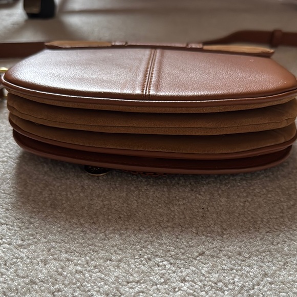 See By Chloe Brown Leather Saddle Crossbody - Picture 6 of 9